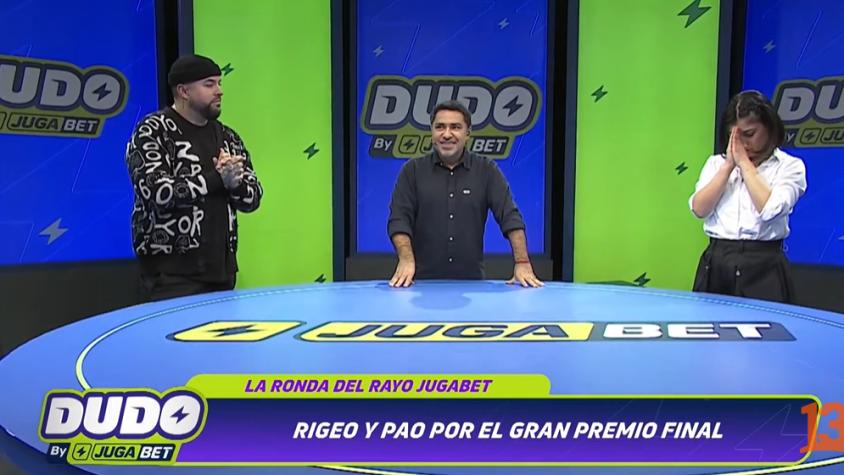 Así fue el capítulo 11 de Dudo: Rigeo y Paola Molina definieron al ganador de un especial repechaje