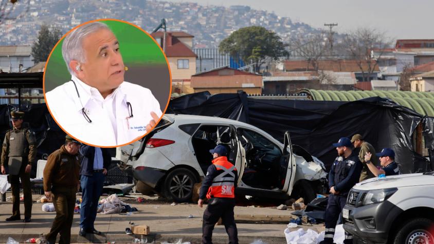 "Es discordante": Doctor Ugarte analiza supuesto desmayo del conductor de la tragedia en Viña del Mar