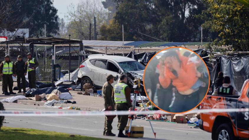 El momento en que conductor de tragedia en Viña del Mar habría entendido lo que había hecho