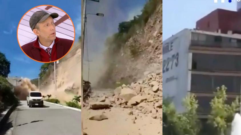 Impactantes imágenes: así se vivió el terremoto de magnitud 7,4 que sacudió el sur de México