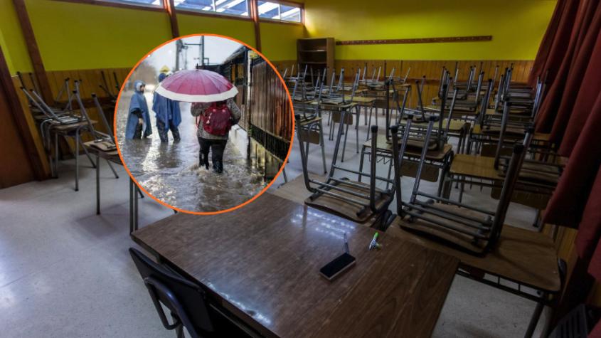 Sistema frontal: Gobierno anuncia suspensión de clases en Coquimbo y comunas de Atacama, Valparaíso y la RM Sistema frontal: Gobierno anuncia suspensión de clases en Coquimbo y comunas de Atacama, Valparaíso y la RM