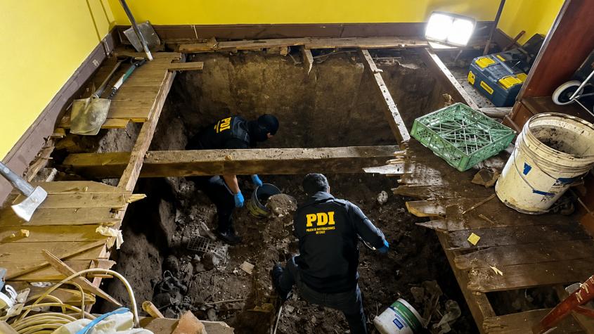 Quinta Normal: desalojan casa donde encontraron un cuerpo enterrado por facción del Tren de Aragua