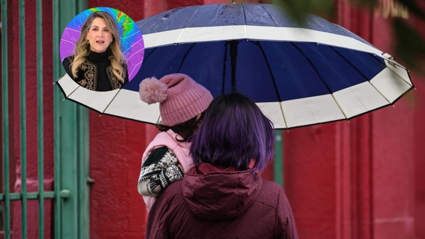 Intenso sistema frontal: Michelle Adam pronostica hasta 180 milímetros de lluvia en algunas regiones esta semana