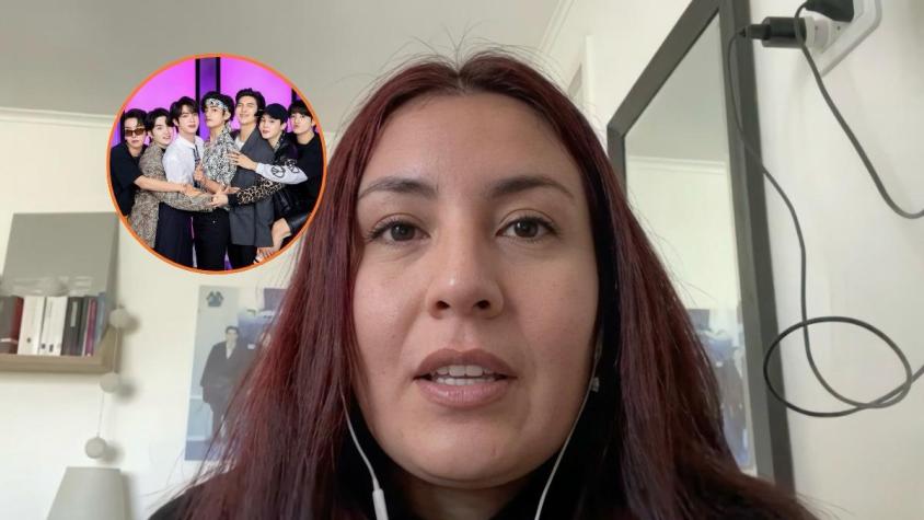 Presidenta del fan club de BTS en Chile manifestó su preocupación por el concierto de la banda K-pop: "Lo estamos pasando muy mal"