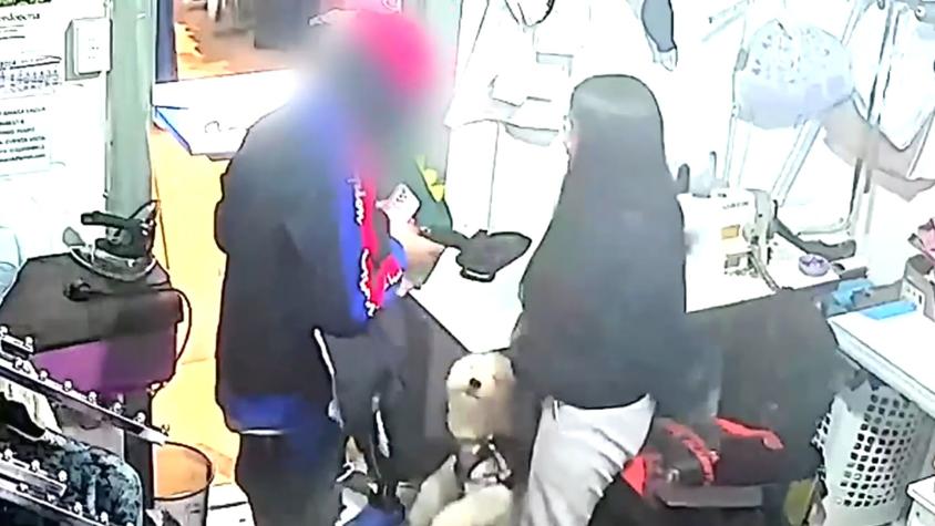 Delincuente amenazó y apuntó con arma a tres niños en medio de robo en Independencia: los menores corrieron para resguardarse Delincuente amenazó y apuntó con arma a tres niños en medio de robo en Independencia: los menores corrieron para resguardarse