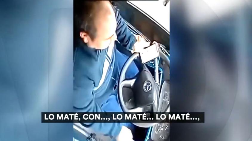 El video de la reacción del chofer que mató a peatón en Chiguayante: manejaba con celular en la mano y bajo influencia del alcohol El video de la reacción del chofer que mató a peatón en Chiguayante: manejaba con celular en la mano y bajo influencia del alcohol