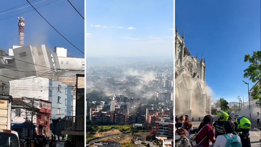 Edificios dañados, heridos y personas atrapadas: Las imágenes que dejó el terremoto 7,4 en Colombia Edificios dañados, heridos y personas atrapadas: Las imágenes que dejó el terremoto 7,4 en Colombia