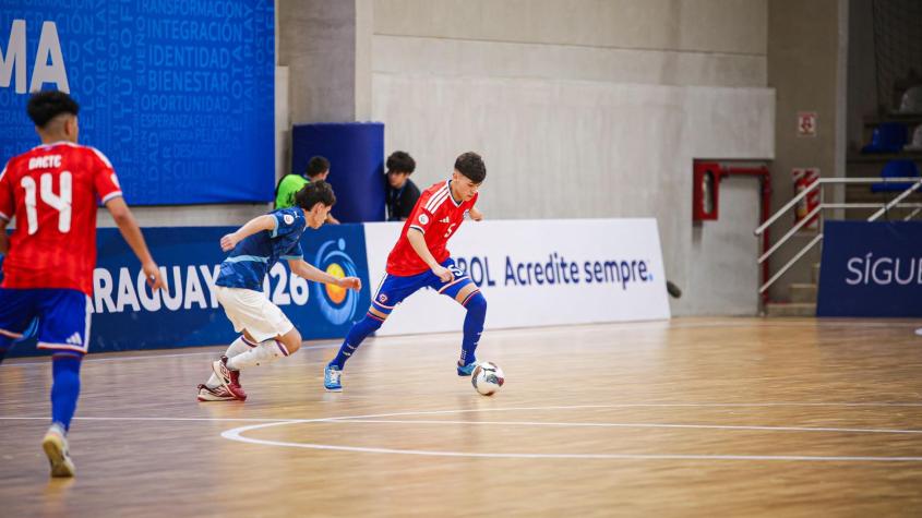 CONMEBOL Sub-17 Futsal 2026 | Fecha 4 | Chile vs. Paraguay
