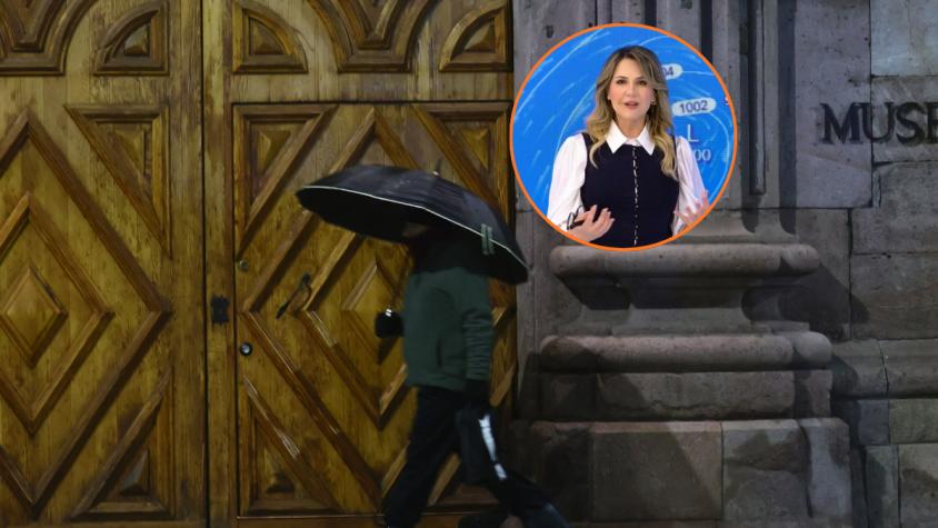 Michelle Adam pronostica a qué hora comenzará la lluvia este jueves en Santiago Michelle Adam pronostica a qué hora comenzará la lluvia este jueves en Santiago