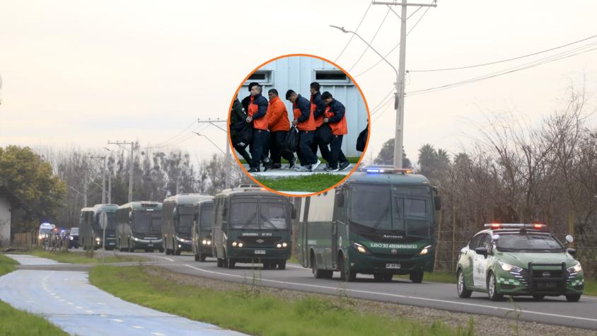 Miembros del Tren de Aragua y Los Pulpos entre los trasladados a Talca: revelan nombres de los reos enviados a la cárcel de alta seguridad Miembros del Tren de Aragua y Los Pulpos entre los trasladados a Talca: revelan nombres de los reos enviados a la cárcel de alta seguridad