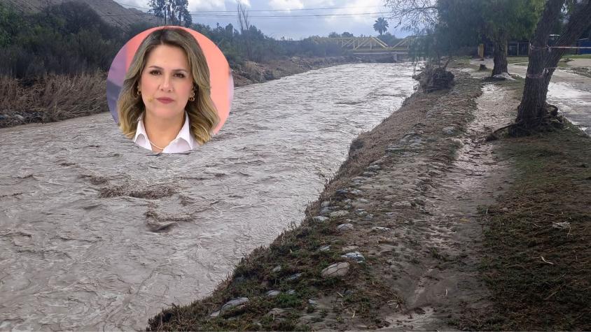 El aviso de Michelle Adam por lluvias que afectarán al norte de Chile el martes 18: "Esto se descargará con furia"