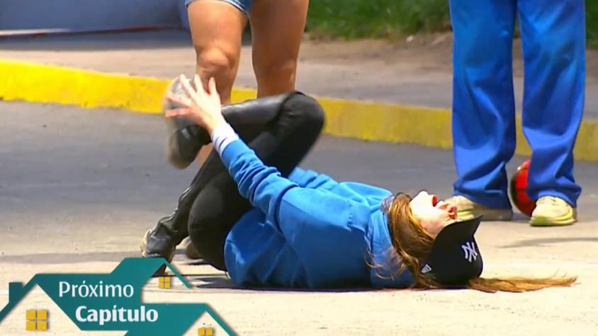 Avance capítulo 89 de Vecinos al límite: Julia Fernándes sufrirá dolorosa caída