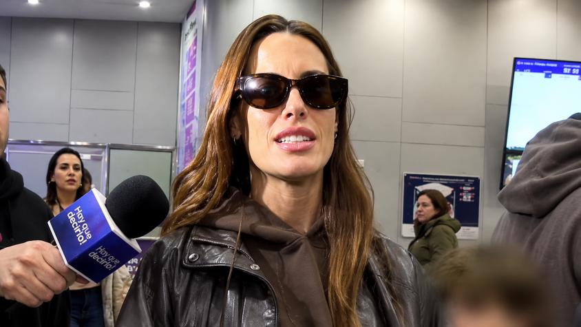 Así fue la llegada de Gala a Chile tras infidelidad de Luis Jiménez: "La gente tiene una careta puesta"