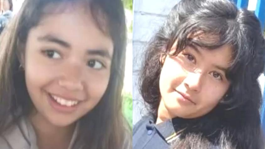 Dos niñas de 12 años están desaparecidas en Renca: auto desconocido sería clave en investigación