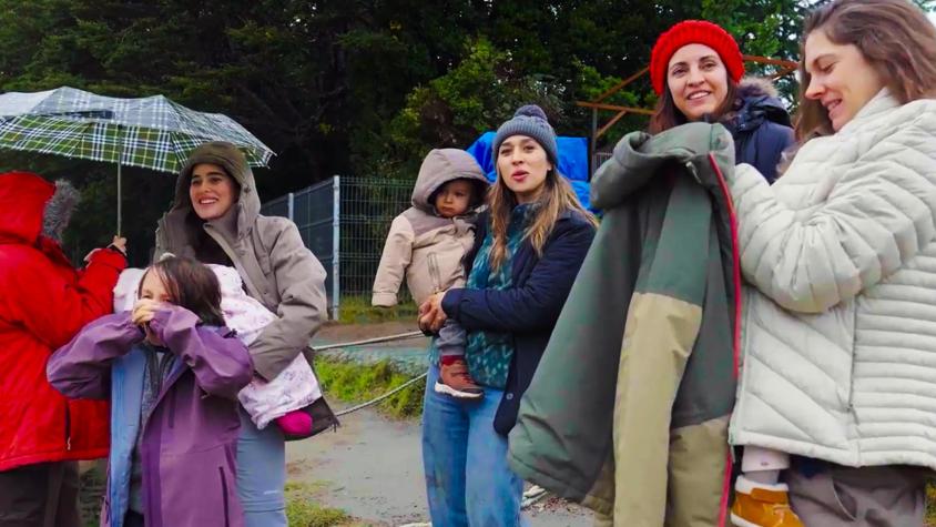 El clan vivió emotivo reencuentro familiar tras seis días de extrema travesía
