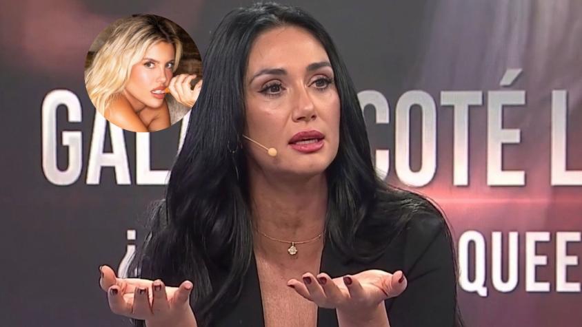 Pamela Díaz entregó consejo a Coté López en medio de la polémica con Luis Jiménez y Gala Caldirola: "Está destruida"