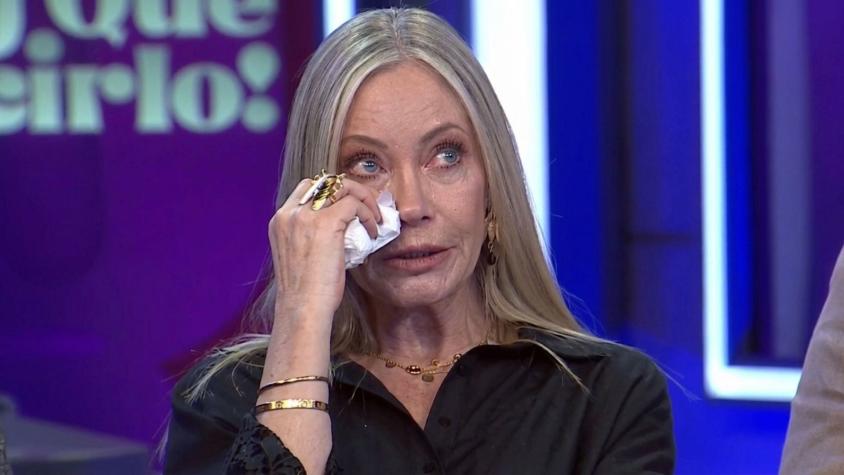 Marcela Vacarezza rompe en llanto al recordar la repentina muerte de su hermano: "La vida es súper frágil" 