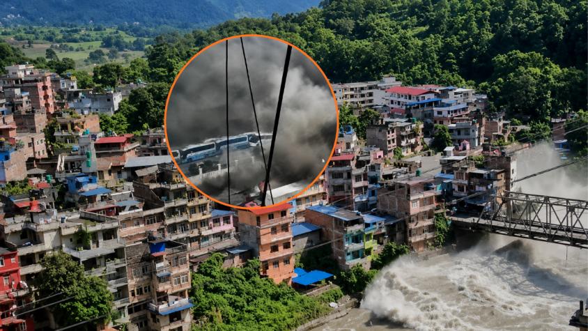 Inesperada inundación causa tragedia en Nepal: reportan 19 muertos y más de 380 desaparecidos