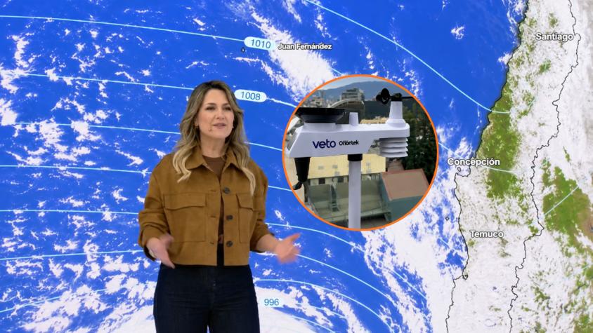 Michelle Adam anuncia nueva estación meteorológica en el 13: permitirá entregar datos en tiempo real