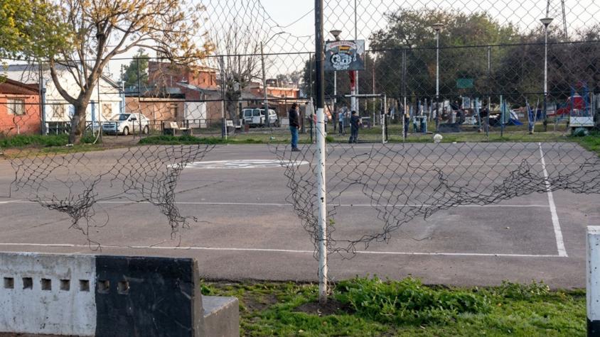 El hallazgo clave en plaza de Cerro Navia donde balearon a niña de 5 años El hallazgo clave en plaza de Cerro Navia donde balearon a niña de 5 años