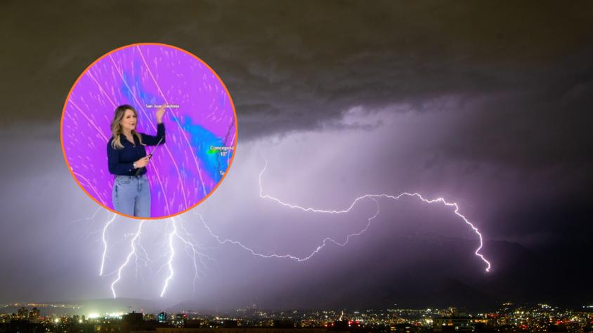 Pronóstico de Michelle Adam: lluvias leves este miércoles y tormentas eléctricas desde el jueves