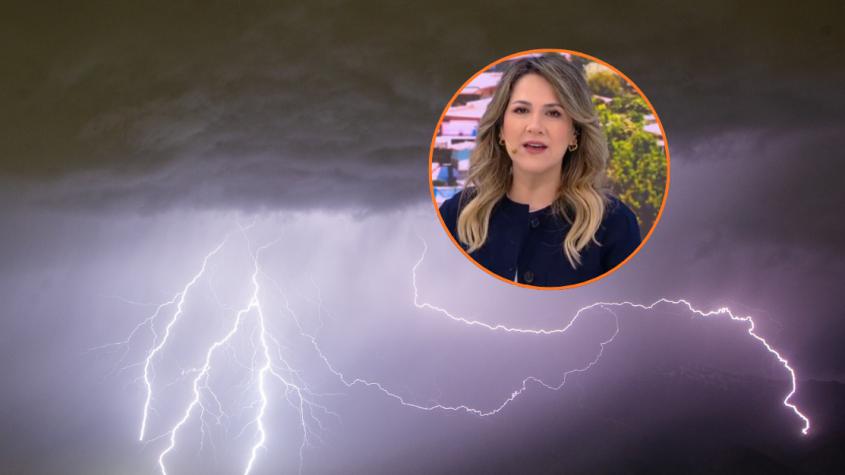 Con tormentas eléctricas: Michelle Adam cuenta a qué hora comienza la lluvia en Santiago este jueves Con tormentas eléctricas: Michelle Adam cuenta a qué hora comienza la lluvia en Santiago este jueves