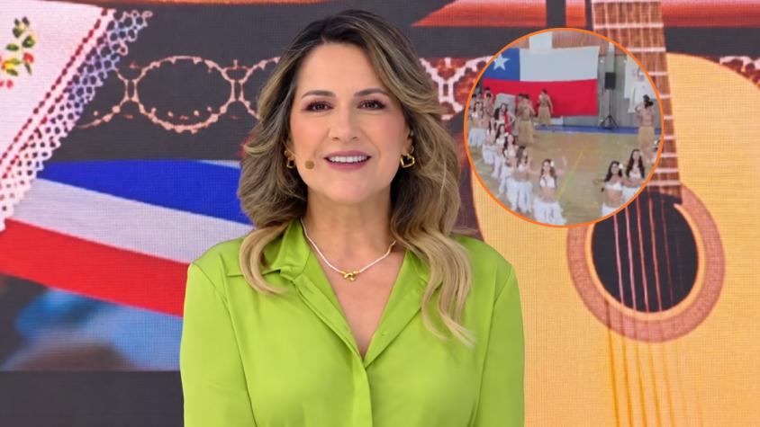 Michelle Adam contó su experiencia en el baile de Fiestas Patrias de sus hijos: “Se lucieron”