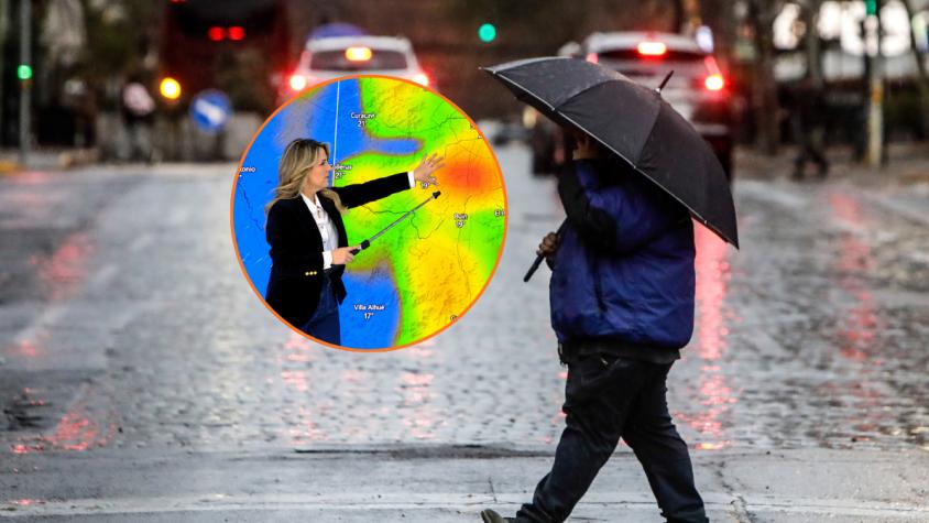 Anuncian lluvias y tormentas eléctricas para los primeros días de la próxima semana en Santiago