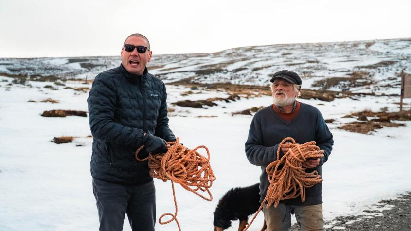 Emotivo reencuentro: don Jorge, protagonista del documental “La fabulosa máquina de cosechar oro” ayudó a Pancho Emotivo reencuentro: don Jorge, protagonista del documental “La fabulosa máquina de cosechar oro” ayudó a Pancho