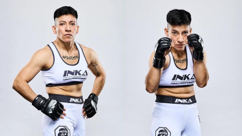 ¡Lo dio todo! La chilena Soledad Zapata sorprendió en el Flex Fight Series 