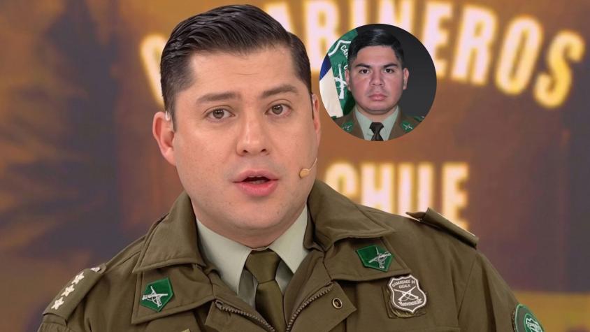 La potente reflexión de capitán de Carabineros por muerte de cabo Aguilera en Lo Espejo: "Esto nos hace más fuertes" La potente reflexión de capitán de Carabineros por muerte de cabo Aguilera en Lo Espejo: "Esto nos hace más fuertes"