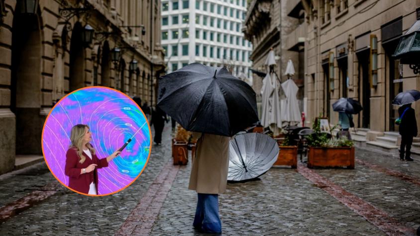Michelle Adam anticipa lluvias durante 24 horas: ¿A qué hora vuelven las precipitaciones en Santiago este martes? Michelle Adam anticipa lluvias durante 24 horas: ¿A qué hora vuelven las precipitaciones en Santiago este martes?