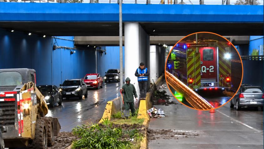 Hombre muere en paso bajo nivel de San Bernardo tras intensa lluvia: esto se sabe del caso Hombre muere en paso bajo nivel de San Bernardo tras intensa lluvia: esto se sabe del caso