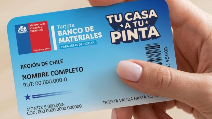Se acercan las postulaciones a la Gift Card del Minvu de $1,6 millones: así puedes reparar tu casa