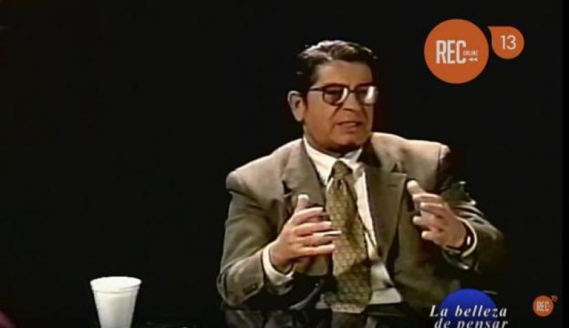 Mario Orellana en La belleza de pensar (1997)