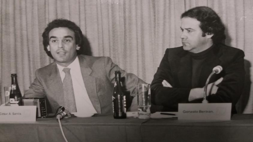 Dupla estelar: César Antonio Santis y Gonzalo Bertrán (1980)