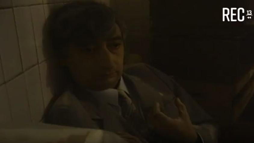 Abel se congela en "La Invitación" (1987) 