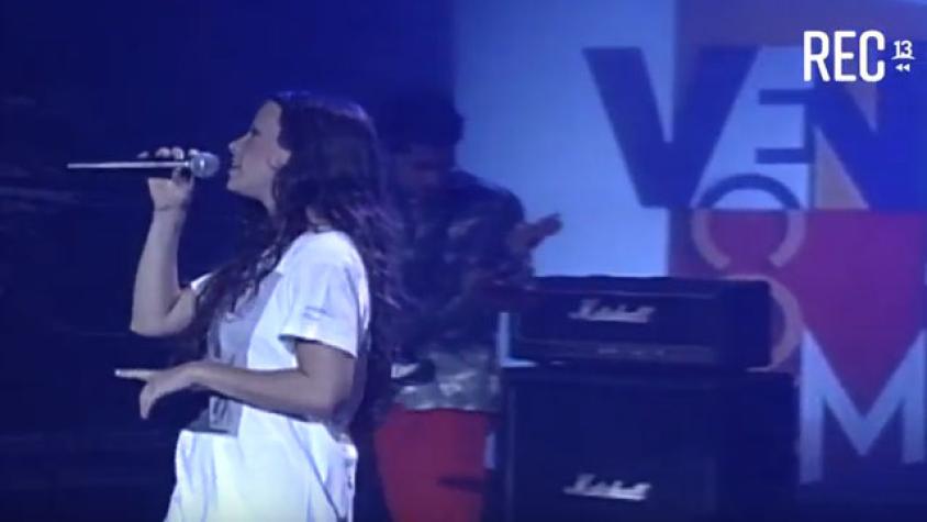 Morissette en Venga Conmigo (1996)
