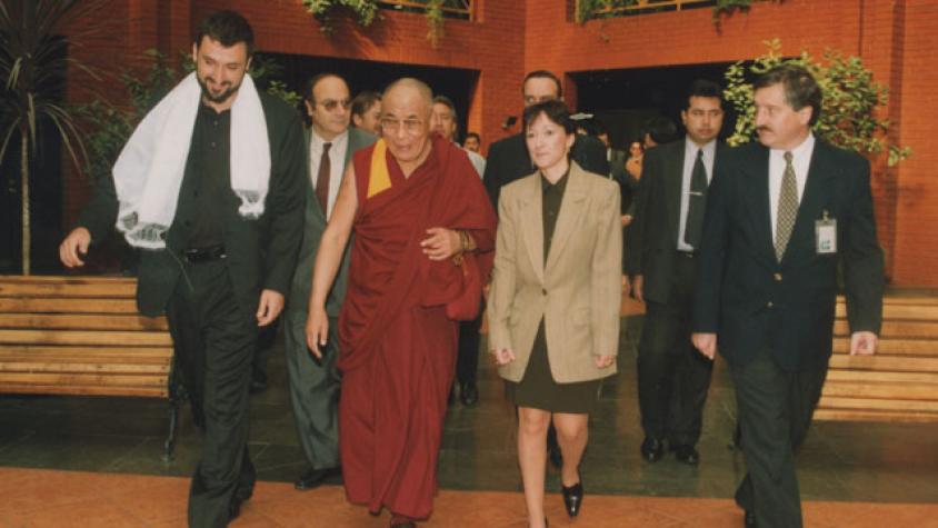 Dalai Lama en Chile (1999)