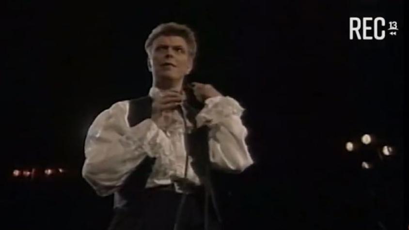 David Bowie en Chile (1990) 