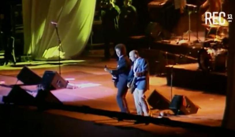 Soda Stereo tour "Último concierto" en Chile (1997)