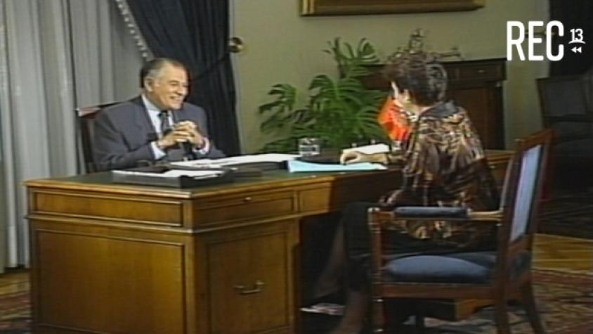 Patricio Aylwin en "La Entrevista de Raquel Correa" (1990)