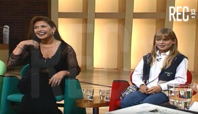 Raquel Calderón y Mayte Rodríguez en Viva el Lunes (1999)