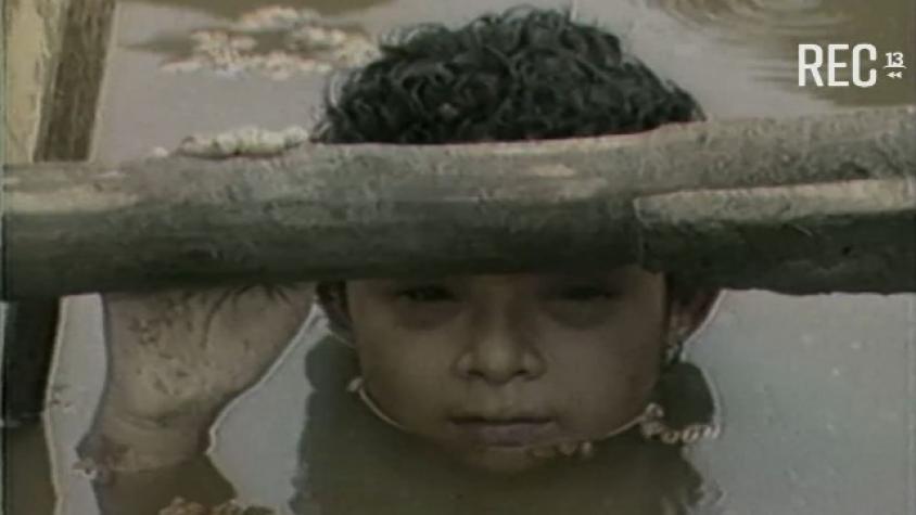 Omayra Sánchez atrapada en escombros, Armero (Testigo Ocular 2002)