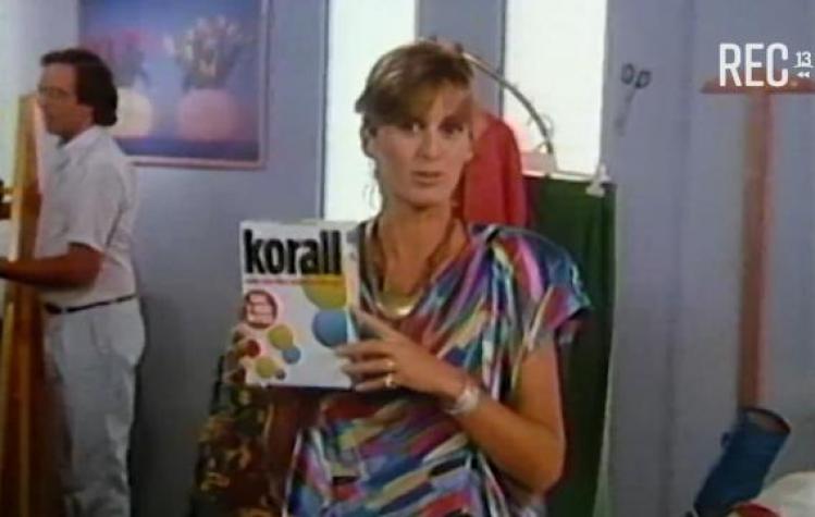 ¿Recuerdas cuando existía la marca Korall? (comercial, 1987)