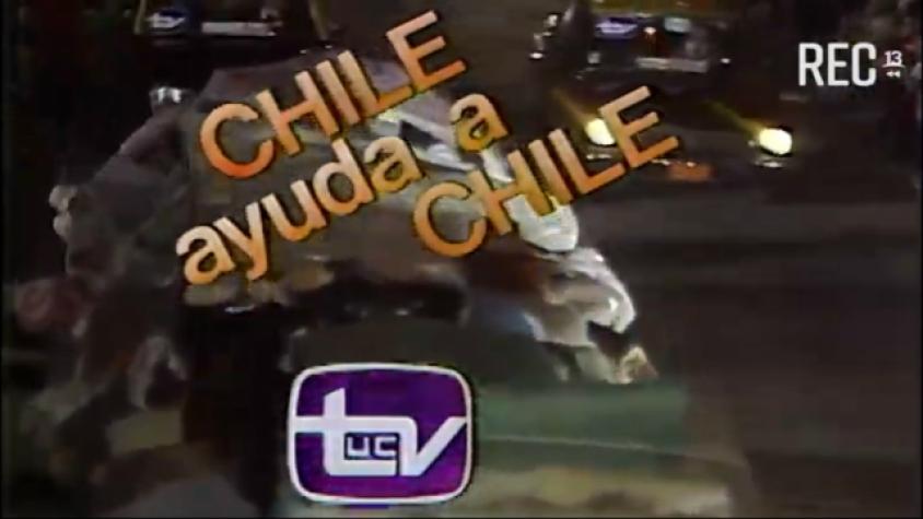 Cierre Chile ayuda a Chile (1985)