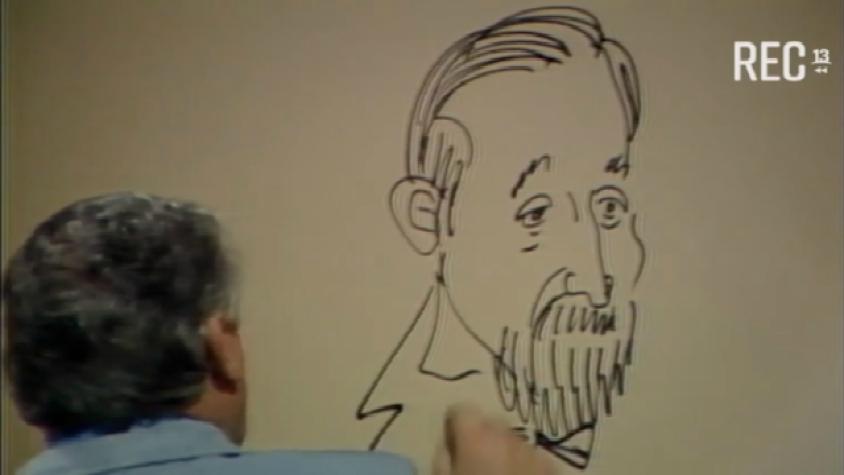 Jorge Dahm dibuja en Un Millón para el mejor (1979)