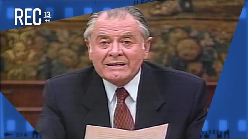 #MomentosREC: Aylwin pide perdón (informe Rettig, 1991)