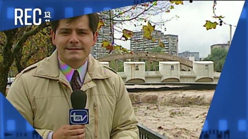 #MomentosREC: Aluvión de la Quebrada de Macul (Teletrece, 1993)