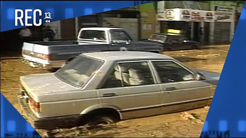 #MomentosREC: Aluvión de Antofagasta (Teletrece, 1991)